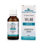 Wheezal WL-46 Eosinophilia Drops (30ml) For Allergies of Nose, Throat, Lungs, Skin, lowers High ESR Level
