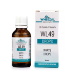 Wheezal WL-49 Warts Drops (30ml) For Remove Soft & Hard Skin Warts & Corns