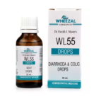 Wheezal WL-55 Diarrhoea & Colic Drops (30ml) For Loose Motions, Diarhhoea, Colic Pain, Nausea, Dehydration