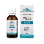 Wheezal WL-58 Dengue Drops (30ml) For Lowers Body Temperature, Headache, Bleeding Parts, Weakness, Fatigue