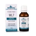 Wheezal WL-7 Cold & Cough Drops (30ml) For Cold, Cough, Watery Nose, Sneezing, Itchy Eyes, Blocked Nose