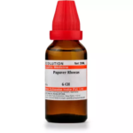 Willmar Schwabe India Papaver Rhoeas Dilution (30ml) For Weak Digestion, Absent Menses