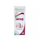 Dr. Bhargava Infab Syrup (200ml) For Teething Troubles, Indigestion, Flatulence, Builds Appetite