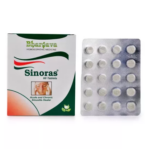Dr. Bhargava Sinoras Tablets (60tab) For Sinusitis, Congestion, Headache, Sneezing, Blocked Nose, Cheek Pain