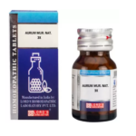 Lords Aurum Mur Nat For Uterine Swelling, Ovarian Cysts, Swelling of Testicles, Warts on Tongue