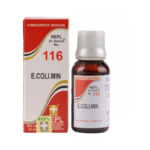 REPL Dr. Advice No 116 (E.Coli.Min) (30ml) For E. Coli Bacteria-Caused Conditions, Diarrhoea & Vomiting, Abdominal Cramps & Vomiting