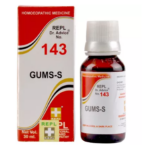 REPL Dr. Advice No 143 (Gums S) (30ml) For Soreness Of Gums, Gum Bacteria & Plaque, Crown Of Teeth Decay