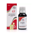 REPL Dr. Advice No 17 (Asthmorin) (30ml) For Asthma, Bronchitis, Restlessness, Respiration Constricted, Suffocation