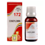REPL Dr. Advice No 172 (Condylomin) (30ml) For Large Warts & Bleeding, Condyloma Probelm