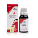 REPL Dr. Advice No 4 (Adenoids) (30ml) For Adenoids in Nose & Throat, Sneezing, Blocked Nose, Thick Nasal Discharge
