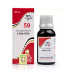 REPL Dr. Advice No 59 (Keratitis) (30ml) For Inflammation Of Cornea, Conjunctivitis, Watery Itching & Swelling Eyes