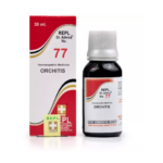REPL Dr. Advice No 77 (Orchitis) (30ml) For Inflamed, Swollen & Painful Testis, Spermatic Cord, Scrotal Swelling