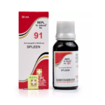 REPL Dr. Advice No 91 (Spleen) (30ml) For Inflamed & Enlarged Spleen, Anaemia, Pain Abdomen