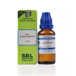 SBL Acid Hydrocyanicum Dilution (30ml) For Lung & Stomach Affections, Convulsions, Sun Stoke, Whooping-Cough