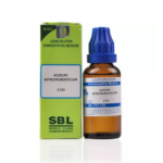 SBL Acidum Nitromuriaticum Dilution (30ml) For Constipation, Slow Digestion, Sore Mouth, Oxaluria, Scurvy