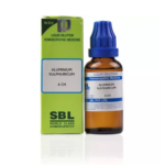 SBL Aluminium Sulphuricum Dilution (30ml) For Vertigo, Numbness, White Spots on Nail, Varicose Vein, Hard Stools