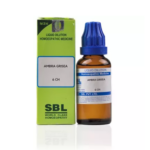 SBL Ambra Grisea Dilution (30ml) For Constipation in Children, Cough, White Discharge, Bleeding Nose
