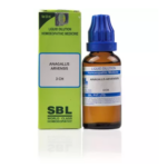SBL Anagallis Arvensis Dilution (30ml) For Constipation, Convulsion, Headache, Joint Pain, Ringworm, Ulcers, Wounds