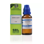 SBL Arsenic Album Dilution (30ml) For Cold, Coryza, Cough, Breathlessness, Acidity & Weakness