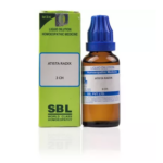 SBL Atista Radix Dilution (30ml) For Biliary Colic, Dysentery, Loose Motions & Blood, Pain in Abdomen