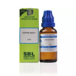 SBL Daphne Indica Dilution (30ml) For Tobacco, Joint Pains, Sleeplessness, Bad Breath