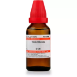 Willmar Schwabe India Viola Odorata Dilution (30ml) For Worms, Palpitation, Burning Skin