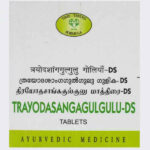 AVN Trayodasasanga Gulgulu DS (120 Tablets) For Arthritis, Joints, Gout, Vata Dosha Diseases