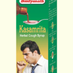 Baidyanath Ayurved Kasamrit Herbal Cough Syrup (200ml) For Wet & Dry Cough, Smoker's Cough, Singer's Cough