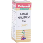 Baidyanath Basant Kusumakar Ras (Swarna Moti Yukta) For Diabetes , Blood Glucose Level, High Sugar Problems