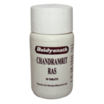 Baidyanath Chandramrit Ras (40 Tablets) For Cough, Asthma, Bronchitis, Mild to High Temperature, Cold