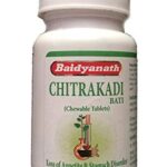 Baidyanath Chitrakadi Bati (80 Tablets) For Indigestion, Lack of Appetite, Acidity