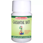 Baidyanath Gaisantak Bati (100 Tablets) For Gas, Indigestion, Stomach Ache, Heart Burn, Flatulence, Gastric Problems