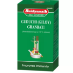 Baidyanath Guduchi Giloy Ghanbati (60 Tablets) For Defense System Of Body, Blood Purifier, High Temperature