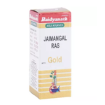 Baidyanath Jaimangal Ras (Swarna Yukta) (5 Tablets) For Mild to High Temperatures, Heart Disease