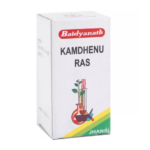 Baidyanath Kamdhenu Ras (10gm) For Heavy Menstrual Bleeding, Diarrhea with Blood Discharge, Diabetes