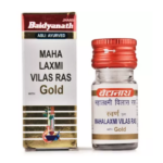 Baidyanath Mahalaxmivilas Ras (Swarna Yukta) For Cough, Cold, Fistula, Swelling in Throat & Sinusitis, Joint Pains
