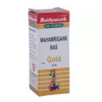 Baidyanath Mahamrigank Ras (Swarna Moti Yukta) (10 Tablets) For Cough, Asthma, Lungs & Heart