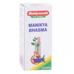Baidyanath Manikya Bhasma (2.5gm) For Improves Immunity, Intelligence, Erectile Dysfunction, Premature Ejaculation