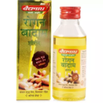 Baidyanath Rogan Badam Shirin Oil (100ml) For Improves Brain Function, Strengthens Nerves, Increases Body Strength, Constipation
