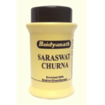 Baidyanath Saraswat Churna (Powder) (60gm) For Convulsions, Mental Weakness, Nervous Strain, Improves Memory