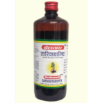 Baidyanath Sarivadyarishta (450ml) For Blood Purifier, Skin Disorders, Rejuvenate Overall Skin