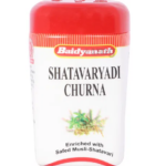 Baidyanath Shatavaryadi Churan (Powder) (60gm) For Female Hormones, Improve Vitality, Strength