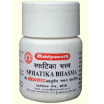Baidyanath Sphatika Bhasma (15gm) For Malarial, Blood Purifier, Diseases of Eyes, High Temperature