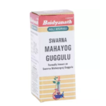 Baidyanath Swarna Mahayog Guggulu For Lumbar Spodylosis, Low Backache, Rheumatoid Arthritis, Neuromuscular Pain