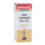 Baidyanath Swas Chintamani Ras (VR.) For Cough, Cold, Bronchitis, Respiratory Disease