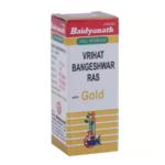 Baidyanath Vrihat Bangeshwar Ras (Swarna Moti Yukta) For Frequent Urination, Restore Vitality, Sperm Production, Diabetes