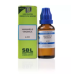 SBL Hamamelis Virginica Dilution (30ml) For Pains After Operations, Enlarged Veins, Piles, Scrotal Swelling