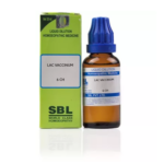 SBL Lac Vaccinum Dilution (30ml) For Milk Intolerance, Vomiting, Headache, Scanty Menses, Abdominal Pain
