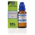 SBL Natrum Iodatum Dilution (30ml) For Gland Complaints, Swellings, Joint Pains, Heart, Palpitation