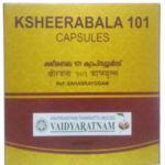 Vaidyaratnam Ksheerabala 101 Softgel Capsule (100 Capsules) For Gynaecological disorders, Myalgia